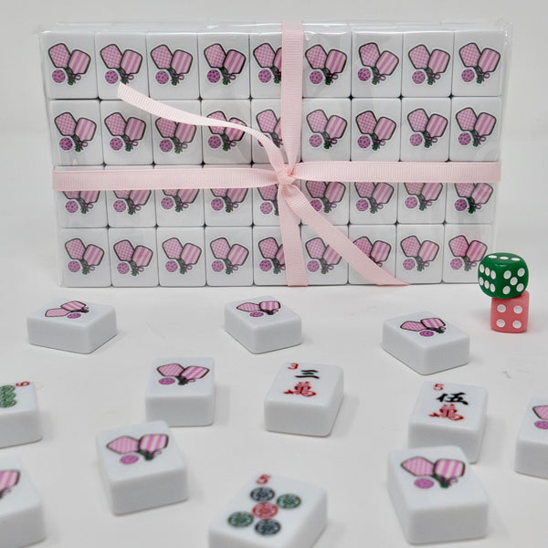 Pickleball Mahjong Tiles