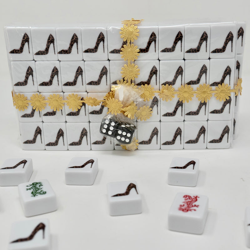 Leopard Pump Mahjong Tiles